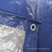 china pe tarpaulin factory directly supply anti tear resist pe tarpaulin with eyelets